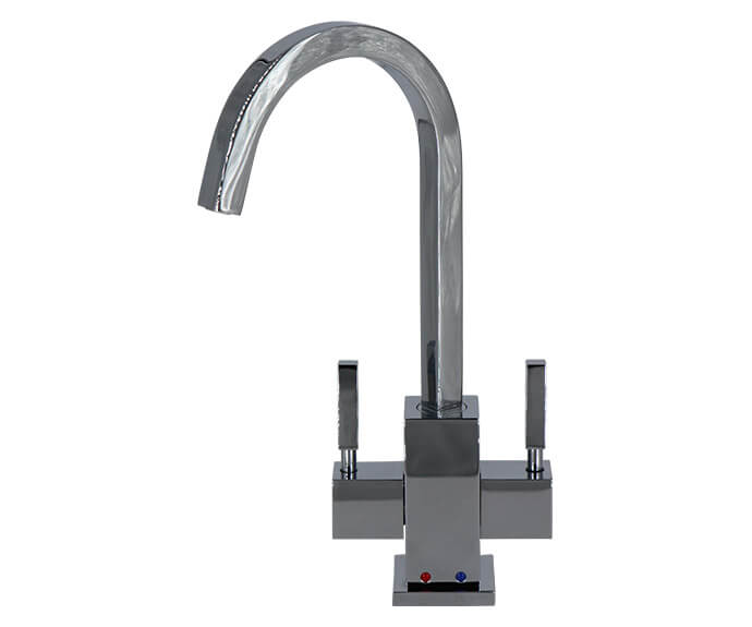 MOUNTAIN PLUMBING MT1881-NL FRANCIS ANTHONY 9 1/2 INCH MINI SQUARE HOT AND COLD FAUCET