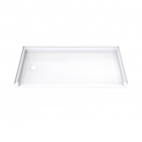 DREAMLINE B1DS6030LT DREAMSTONE 30 INCH D X 60 INCH W X 4 3/16 INCH H SINGLE THRESHOLD SHOWER BASE