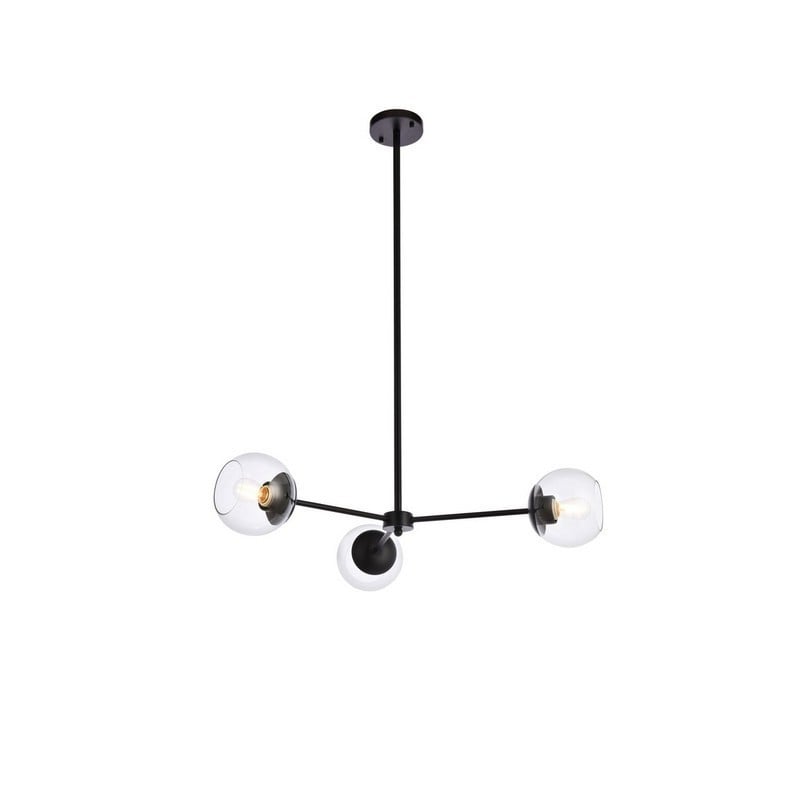 ELEGANT FURNITURE LIGHTING LD646D32 BRIGGS 32 INCH CEILING PENDANT LIGHT