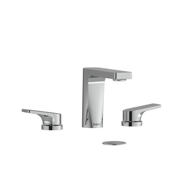 RIOBEL OD08 ODE 5 3/8 INCH WIDESPREAD BATHROOM FAUCET WITH LEVER HANDLE