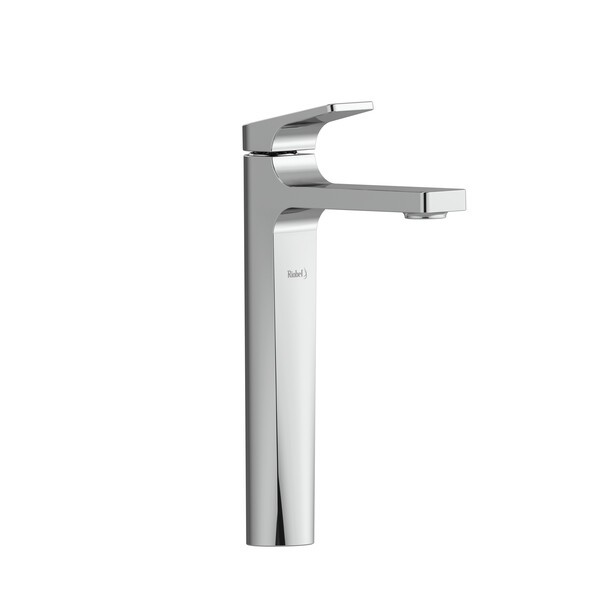 RIOBEL ODL01 ODE 12 3/8 INCH SINGLE HANDLE TALL BATHROOM FAUCET WITH LEVER HANDLE