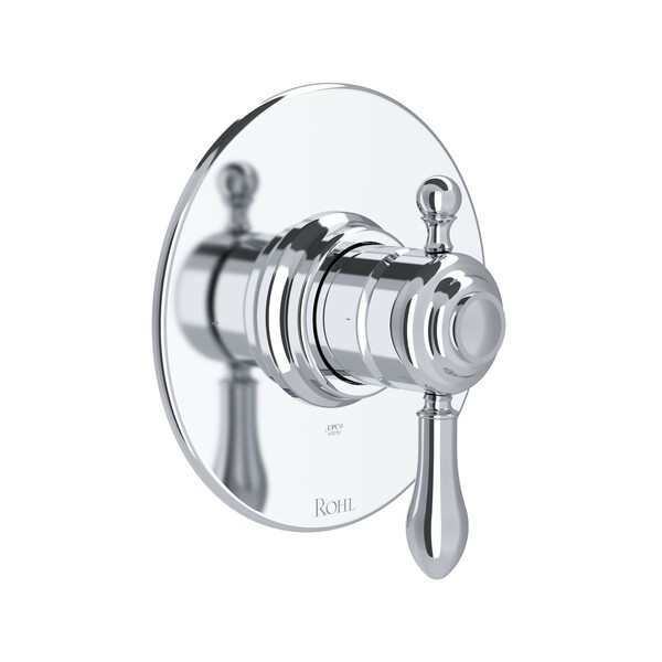 ROHL TAC51W1 ARCANA 1/2 INCH PRESSURE BALANCE TRIM WITH LEVER HANDLE