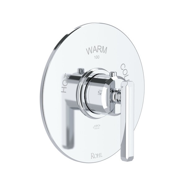 ROHL TAP13W1LM APOTHECARY 3/4 INCH THERMOSTATIC TRIM WITHOUT VOLUME CONTROL WITH LEVER HANDLE