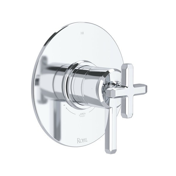 ROHL TAP23W1LM APOTHECARY 1/2 INCH THERMOSTATIC AND PRESSURE BALANCE TRIM WITH 3 FUNCTIONS (SHARED) WITH LEVER HANDLE