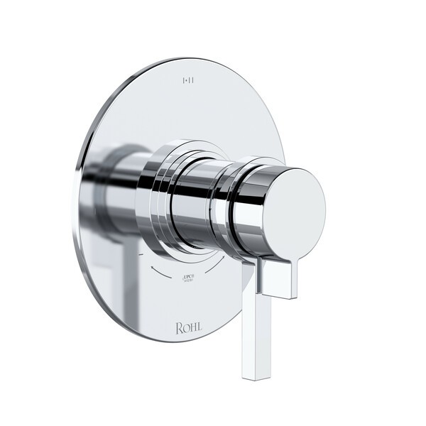 ROHL TLB23W1LM LOMBARDIA 1/2 INCH THERMOSTATIC AND PRESSURE BALANCE TRIM WITH 3 FUNCTIONS (SHARED) WITH LEVER HANDLE