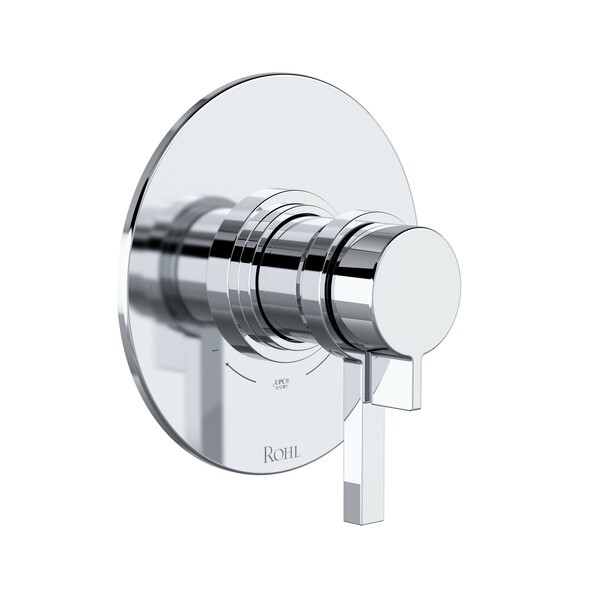 ROHL TLB44W1LM LOMBARDIA 1/2 INCH THERMOSTATIC AND PRESSURE BALANCE TRIM WITH 2 FUNCTIONS (NO SHARED) WITH LEVER HANDLE