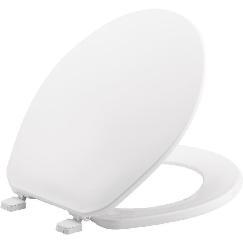 BEMIS 70 16 3/4 INCH ROUND PLASTIC TOILET SEAT