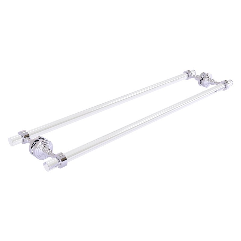 ALLIED BRASS PG-41-BB-30 PACIFIC GROVE 34 INCH BACK TO BACK SHOWER DOOR TOWEL BAR