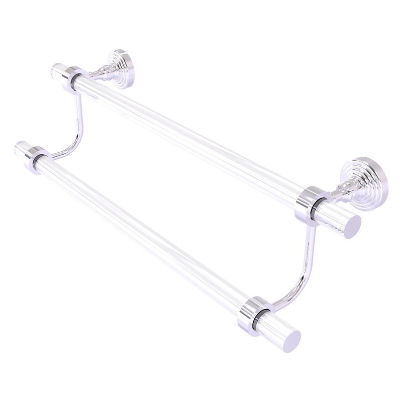 ALLIED BRASS PG-72-18 PACIFIC GROVE 22 INCH DOUBLE TOWEL BAR