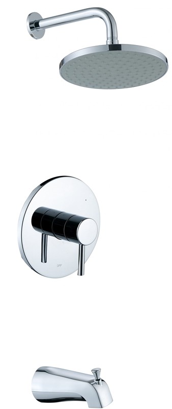 ULTRA FAUCETS UF7950 EURO SINGLE HANDLE TUB AND SHOWER TRIM