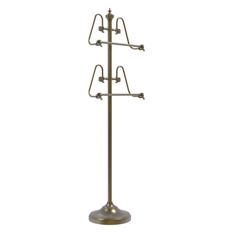 ALLIED BRASS TS-6 25 1/2 INCH FREE STANDING TOWEL STAND