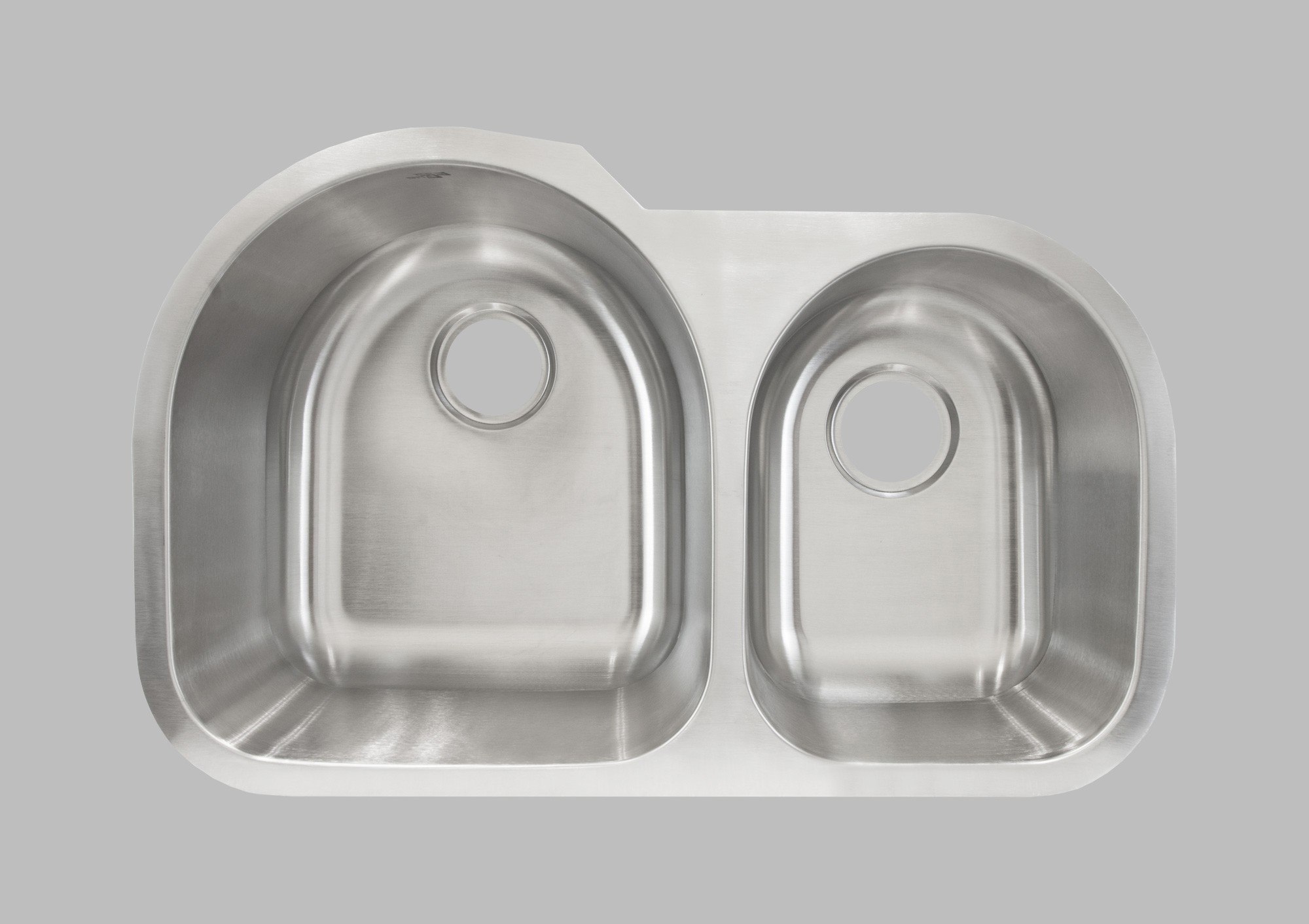 LESS CARE L203R 30 INCH UNDERMOUNT DOUBLE BOWL KITCHEN SINK