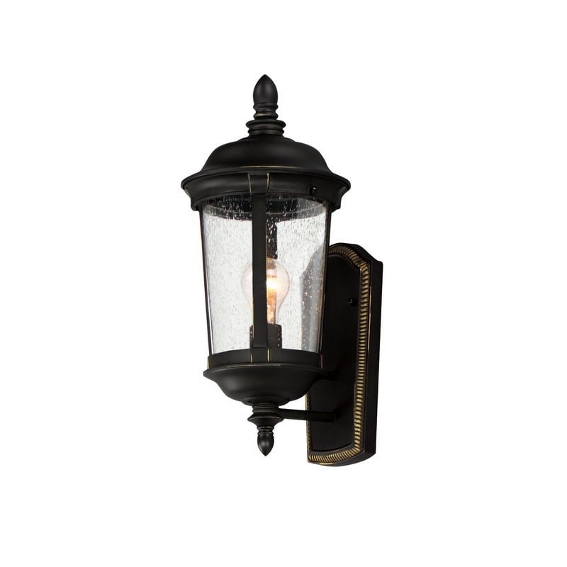 MAXIM LIGHTING 3020CDBZ DOVER DC 8 INCH WALL-MOUNTED INCANDESCENT LANTERN LIGHT