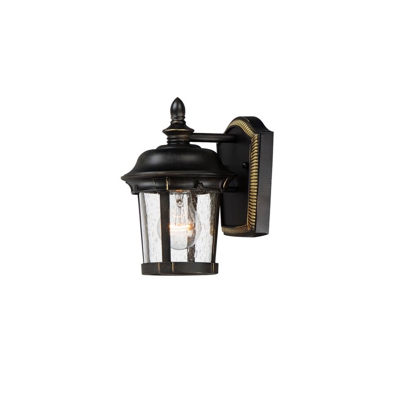 MAXIM LIGHTING 3026CDBZ DOVER DC 6 1/2 INCH WALL-MOUNTED INCANDESCENT LANTERN LIGHT