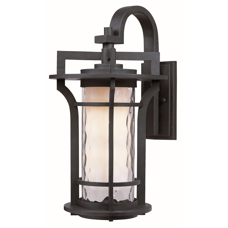 MAXIM LIGHTING 30484WGBO OAKVILLE 8 INCH WALL-MOUNTED INCANDESCENT LANTERN LIGHT