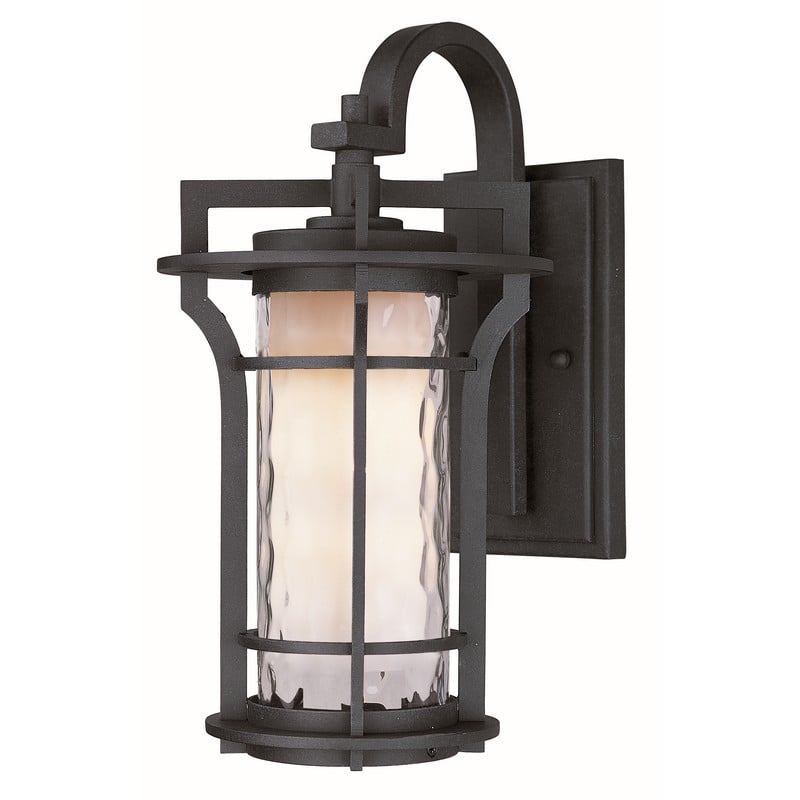 MAXIM LIGHTING 30486WGBO OAKVILLE 12 INCH WALL-MOUNTED INCANDESCENT LANTERN LIGHT