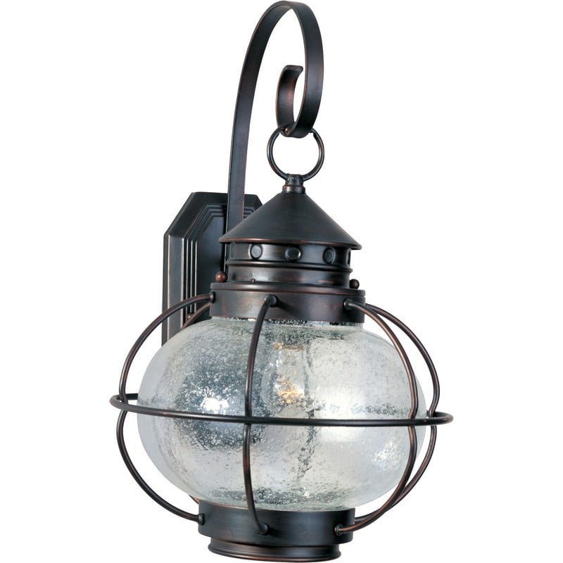 MAXIM LIGHTING 30503CDOI PORTSMOUTH 12 INCH WALL-MOUNTED INCANDESCENT LANTERN LIGHT