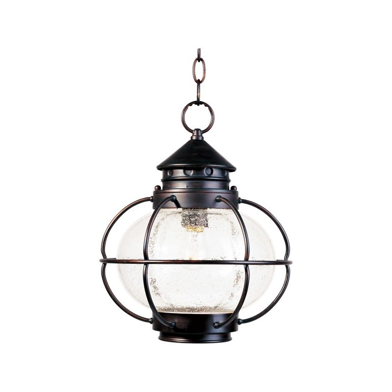 MAXIM LIGHTING 30506CDOI PORTSMOUTH 12 INCH CEILING-MOUNTED INCANDESCENT LANTERN LIGHT