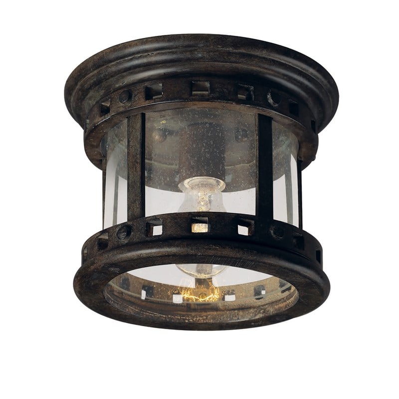 MAXIM LIGHTING 3130CDSE SANTA BARBARA DC 9 INCH CEILING-MOUNTED INCANDESCENT FLUSH MOUNT LIGHT