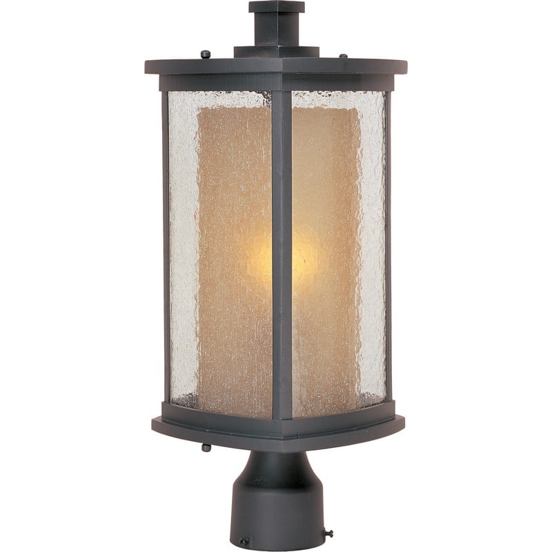 MAXIM LIGHTING 3150CDWSBZ BUNGALOW 8 INCH WALL-MOUNTED INCANDESCENT LANTERN LIGHT