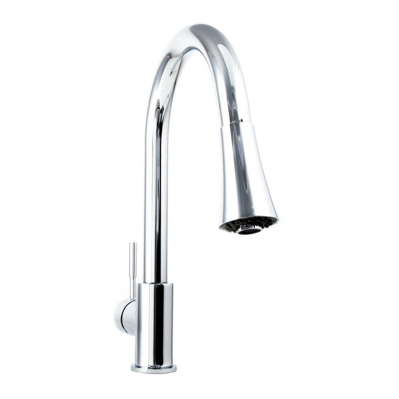 ZLINE EDS-KF EDISON 15 7/8 INCH SINGLE HOLE DECK MOUNTED KITCHEN FAUCET