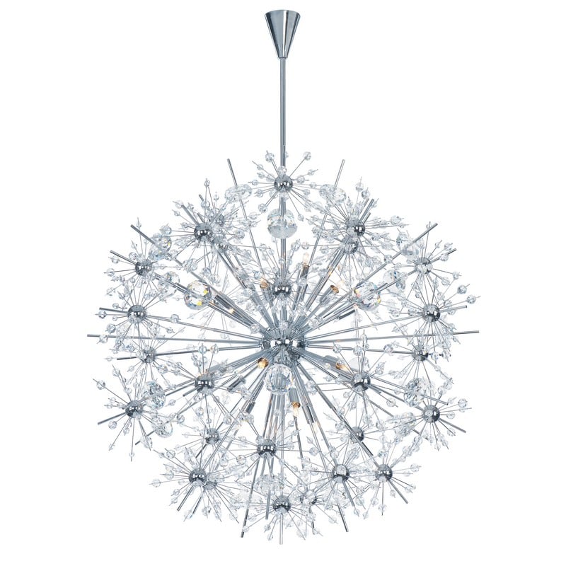 MAXIM LIGHTING 39746BCPC STARFIRE 32 INCH CEILING-MOUNTED XENON PENDANT LIGHT