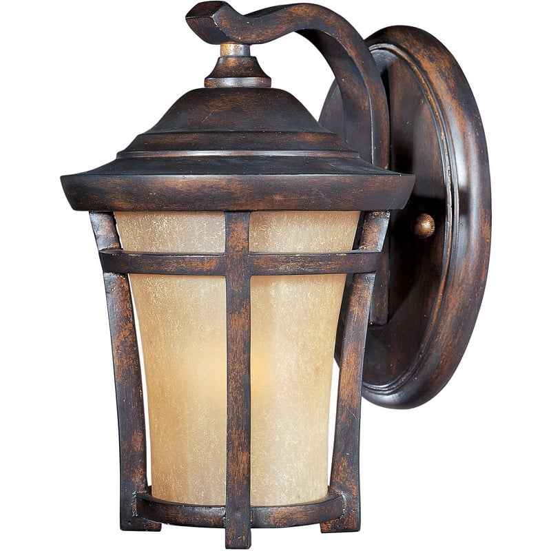 MAXIM LIGHTING 40162GFCO BALBOA VX 6 1/2 INCH WALL-MOUNTED INCANDESCENT LANTERN LIGHT