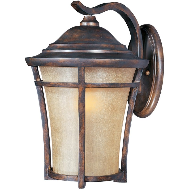 MAXIM LIGHTING 40165GFCO BALBOA VX 12 INCH WALL-MOUNTED INCANDESCENT LANTERN LIGHT