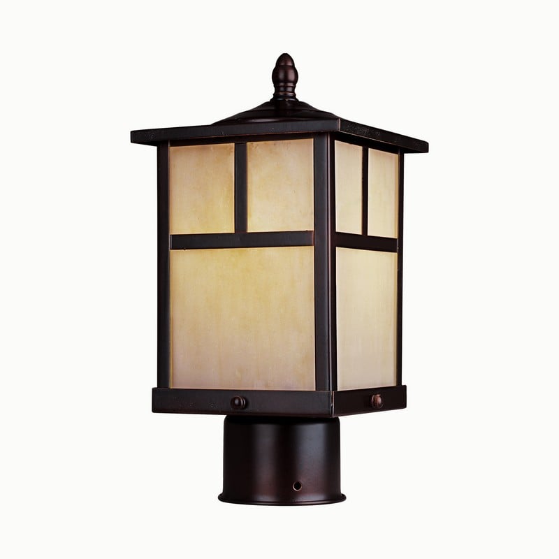 MAXIM LIGHTING 4055HOBU COLDWATER 6 INCH WALL-MOUNTED INCANDESCENT LANTERN LIGHT