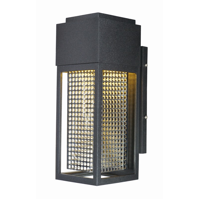 MAXIM LIGHTING 53597GBKSST TOWNHOUSE 4 3/4 INCH WALL-MOUNTED LED WALL SCONCE LIGHT