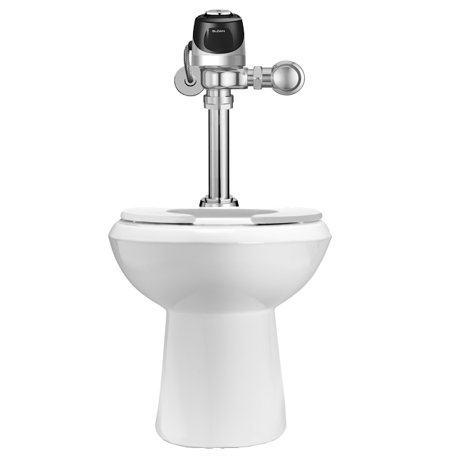 SLOAN 20011411 ST-2009 WATER CLOSET AND ECOS 111 FLUSHOMETER