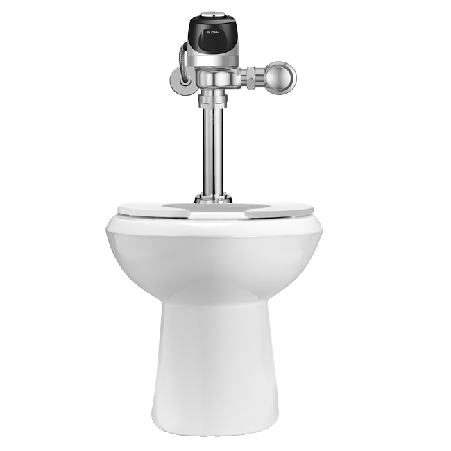 SLOAN 20211411 ST-2029 WATER CLOSET AND ECOS 111 FLUSHOMETER