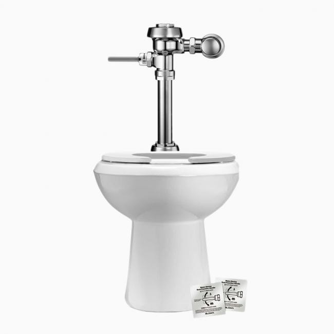 SLOAN 20221002T ST-2029 WATER CLOSET AND WES 111 FLUSHOMETER