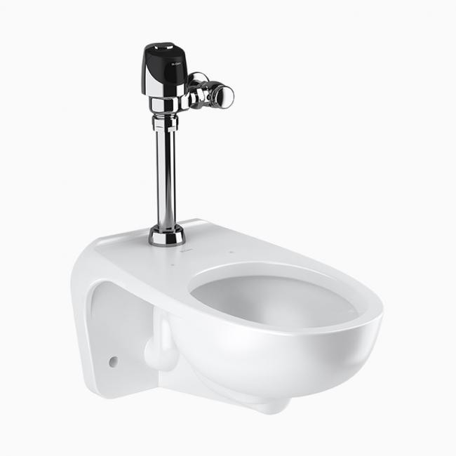 SLOAN 24501401T ST-2459 WATER CLOSET AND G2 8111 FLUSHOMETER