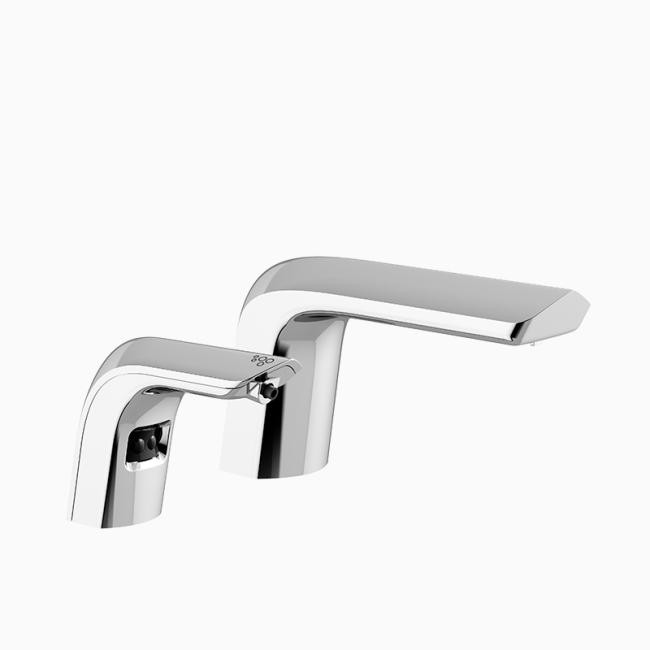 SLOAN 3346165 ETF-410 FAUCET AND ESD-410 SOAP DISPENSER - POLISHED CHROME