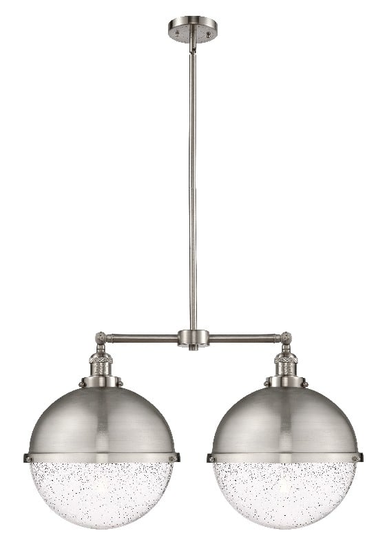 INNOVATIONS LIGHTING 209-HFS-124 HAMPDEN FRANKLIN RESTORATION 18 INCH 2 LIGHT CEILING MOUNT ISLAND LIGHT