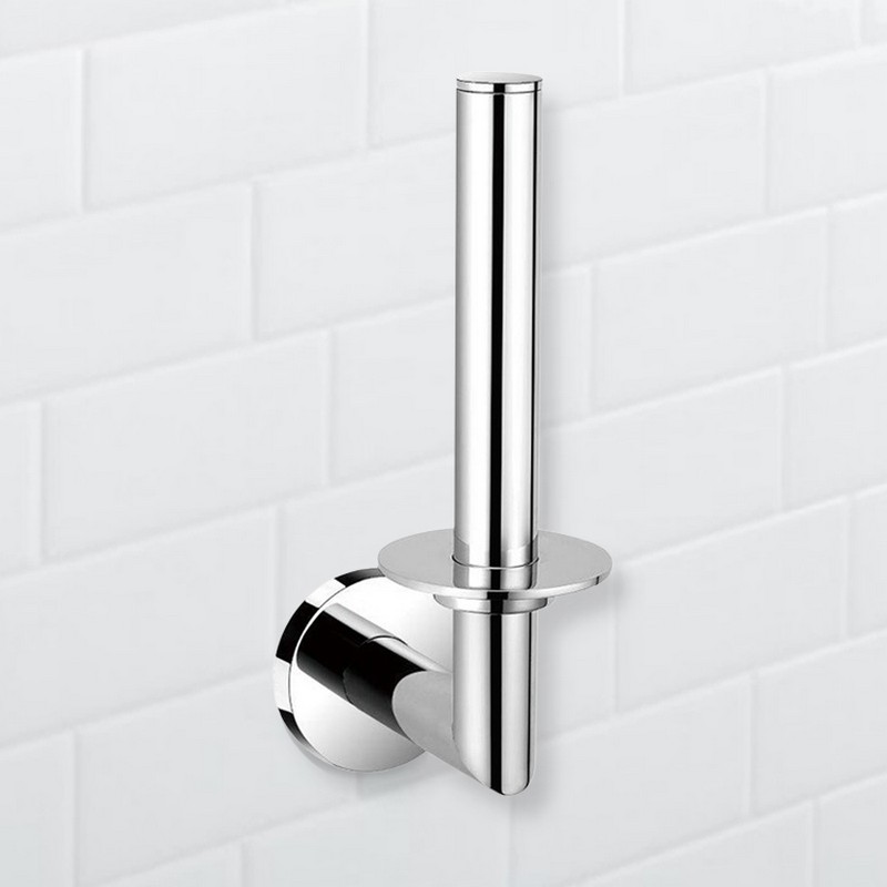 NAMEEKS NFA005 GENERAL HOTEL 2 INCH CONTEMPORARY TOILET PAPER HOLDER - CHROME