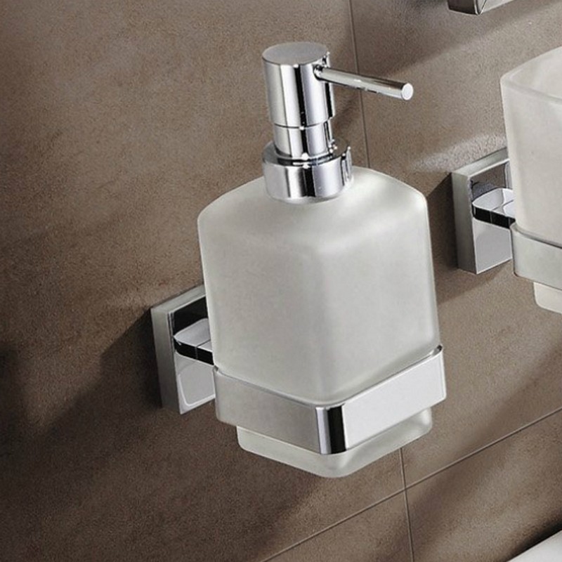 NAMEEKS NNBL0073 BOUTIQUE HOTEL 2 3/4 INCH WALL MOUNTED SOAP DISPENSER - CHROME