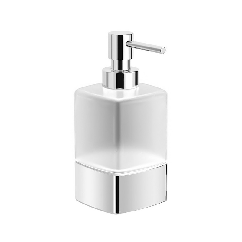 NAMEEKS NNBL0074 BOUTIQUE HOTEL 2 3/4 INCH FREE STANDING SOAP DISPENSER - CHROME