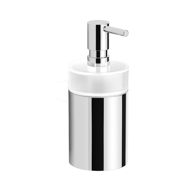 NAMEEKS NNBL0079 BOUTIQUE HOTEL 2 3/4 INCH FREE STANDING SOAP DISPENSER - CHROME