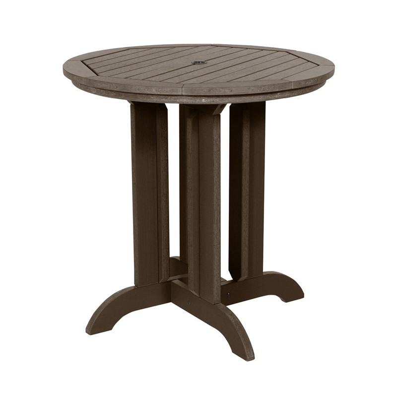 HIGHWOOD USA AD-CRT36 36 INCH ROUND COUNTER DINING TABLE