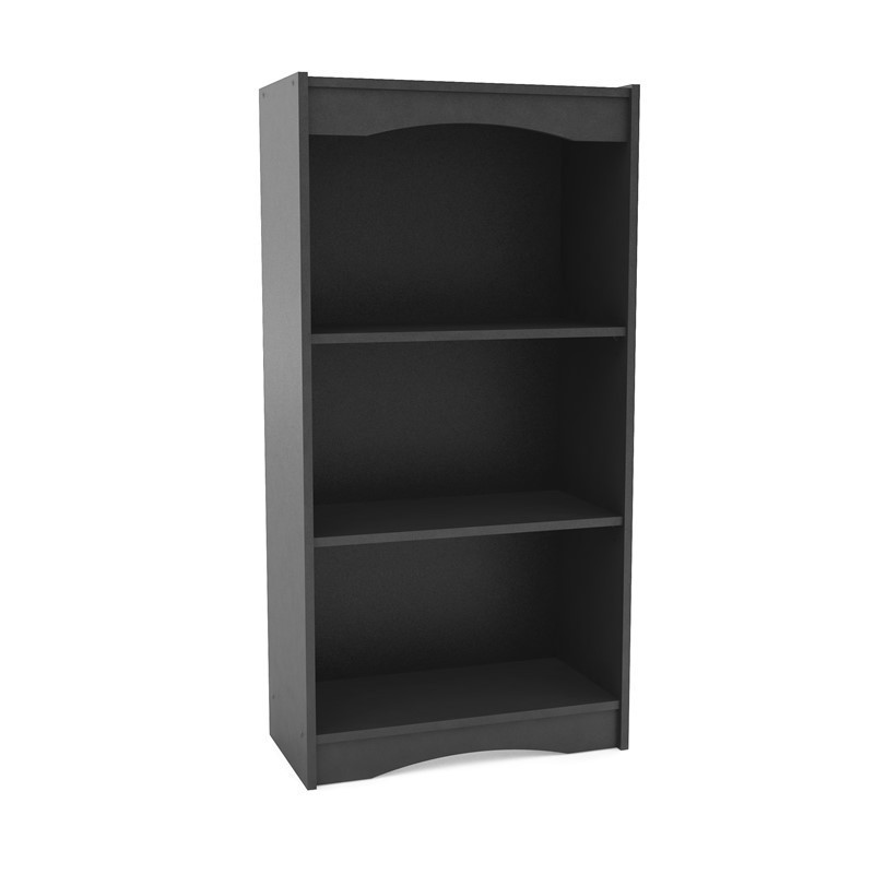 CORLIVING LHN-700-S HAWTHORNE 48 INCH TALL BOOKCASE - BLACK