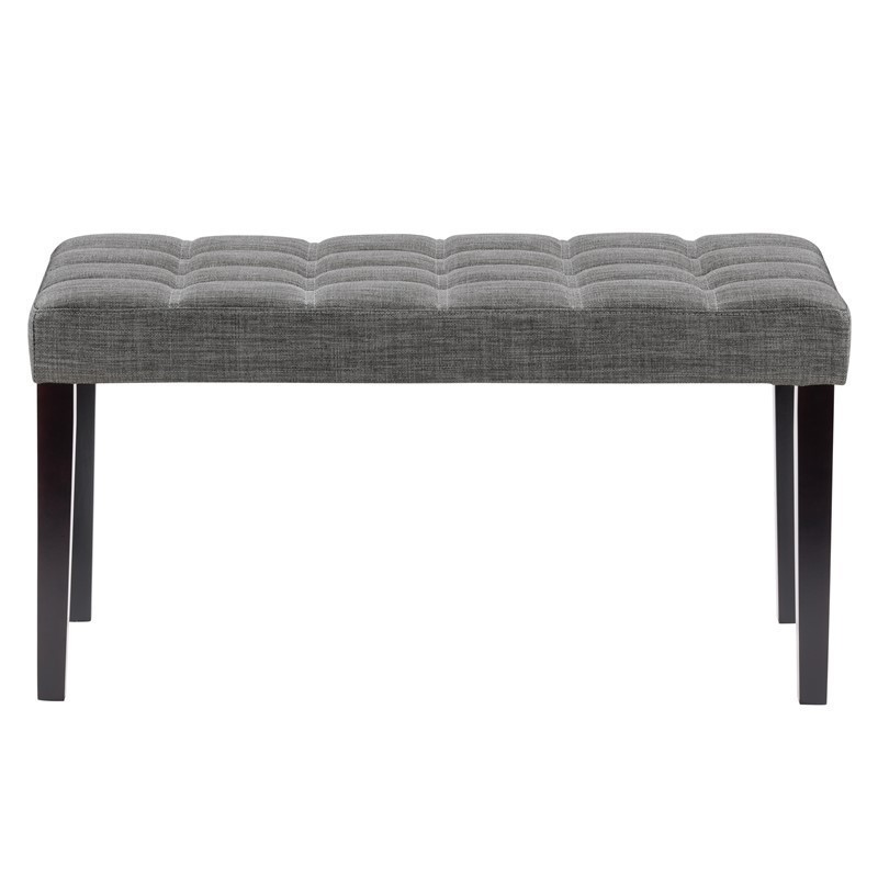 CORLIVING LMY-11-O CALIFORNIA 35 INCH POLYESTER TUFTED BENCH