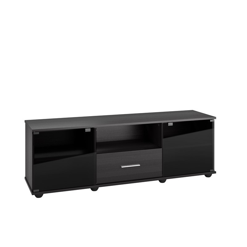 CORLIVING TFB-204-B FERNBROOK 60 INCH TV STAND FOR TVS UP TO 75 INCH - BLACK