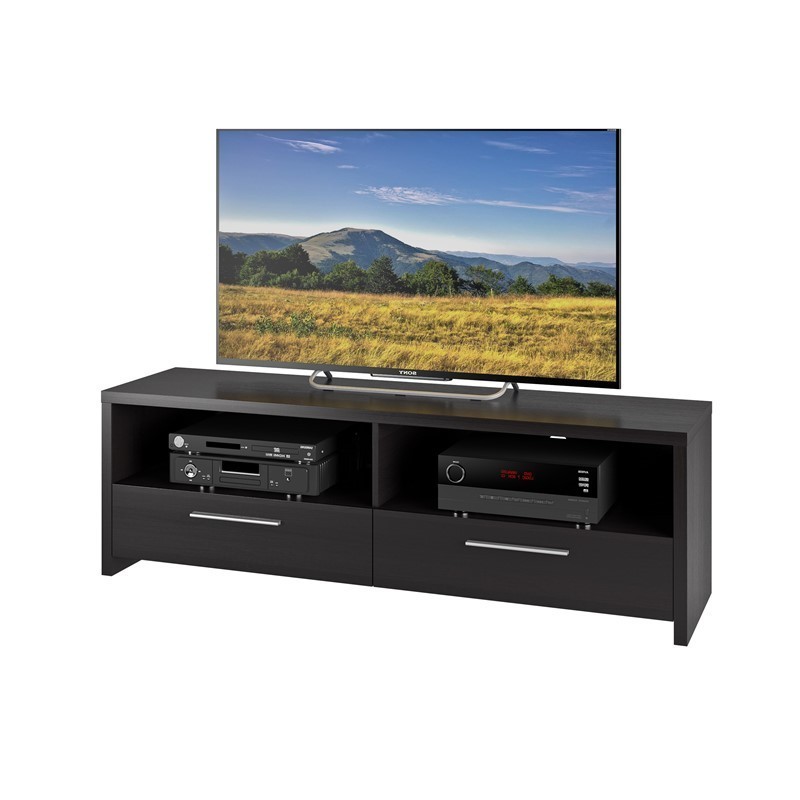 CORLIVING TFB-308-B FERNBROOK 59 INCH TV STAND WITH DRAWERS FOR TVS UP TO 75 INCH - BLACK