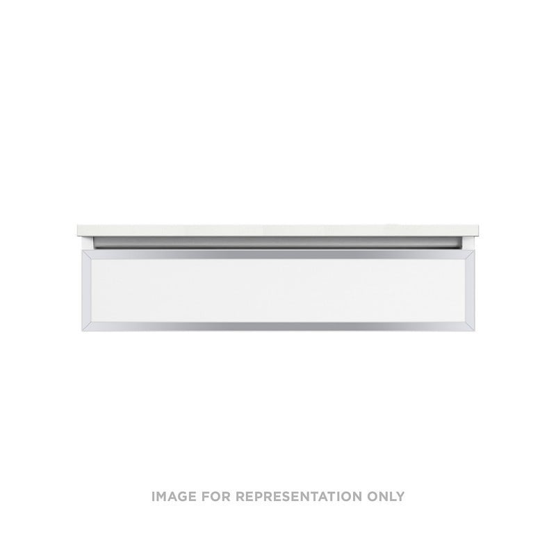 ROBERN VP36H1D18PS PROFILES 36-1/8 W X 18-3/4 D X 7-1/2 H INCH VANITY WITH PLUMBING DRAWER - NIGHT LIGHT