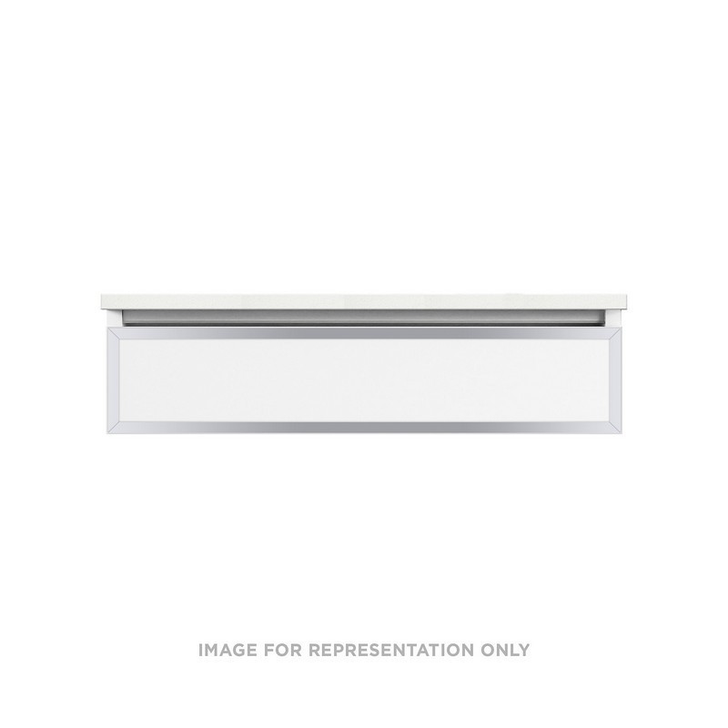 ROBERN VP36H1D18TS PROFILES 36-1/8 W X 18-3/4 D X 7-1/2 H INCH VANITY WITH TIP OUT DRAWER - NIGHT LIGHT