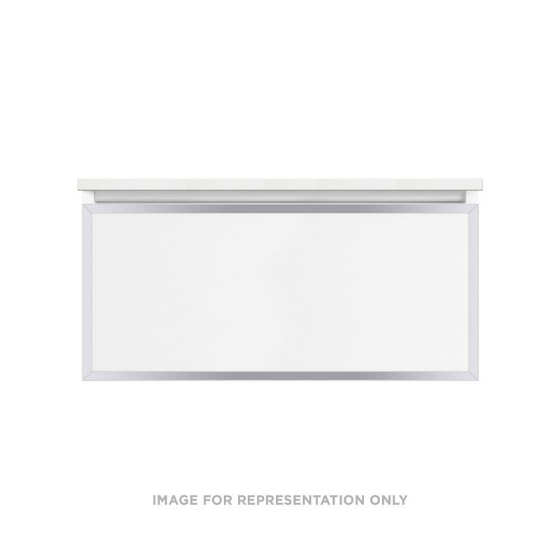 ROBERN VP36H2D18FS PROFILES 36-1/8 W X 18-3/4 D X 15 H INCH VANITY WITH FULL DRAWER - NIGHT LIGHT