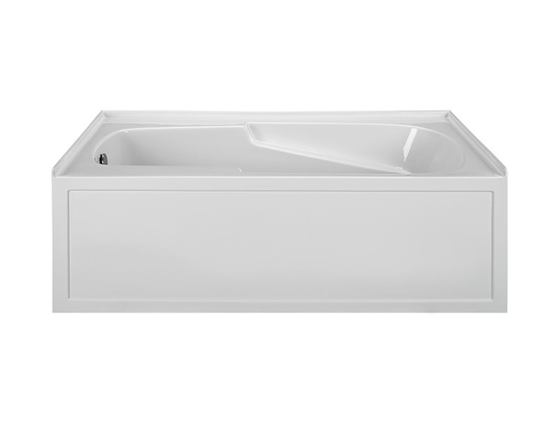 RELIANCE R6032ISW-LH 60 INCH INTEGRAL SKIRTED LEFT HAND END DRAIN WHIRLPOOL BATHTUB