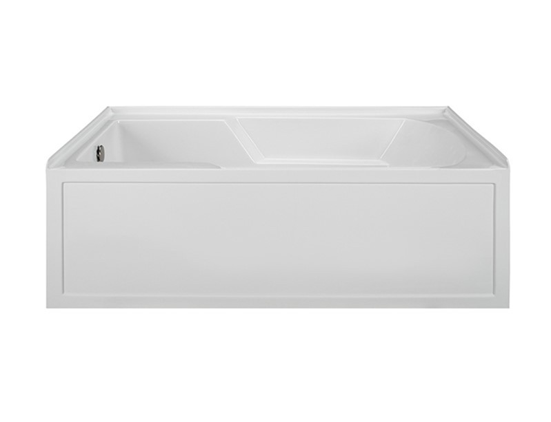 RELIANCE R6036ISW-LH 59 7/8 INCH INTEGRAL SKIRTED LEFT HAND END DRAIN WHIRLPOOL BATHTUB